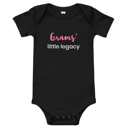 Grams' Little Legacy Baby Short Sleeve Bodysuit