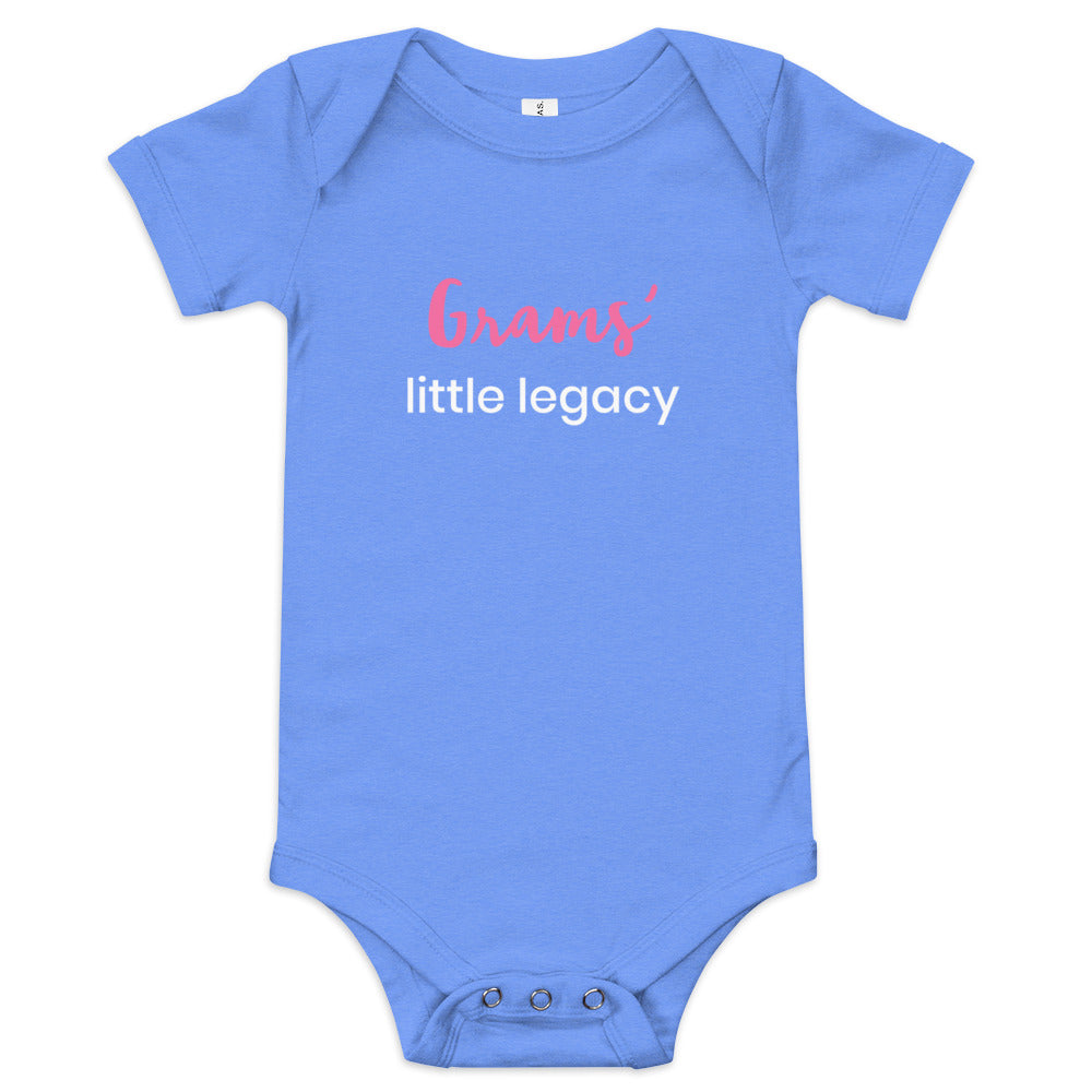 Grams' Little Legacy Baby Short Sleeve Bodysuit