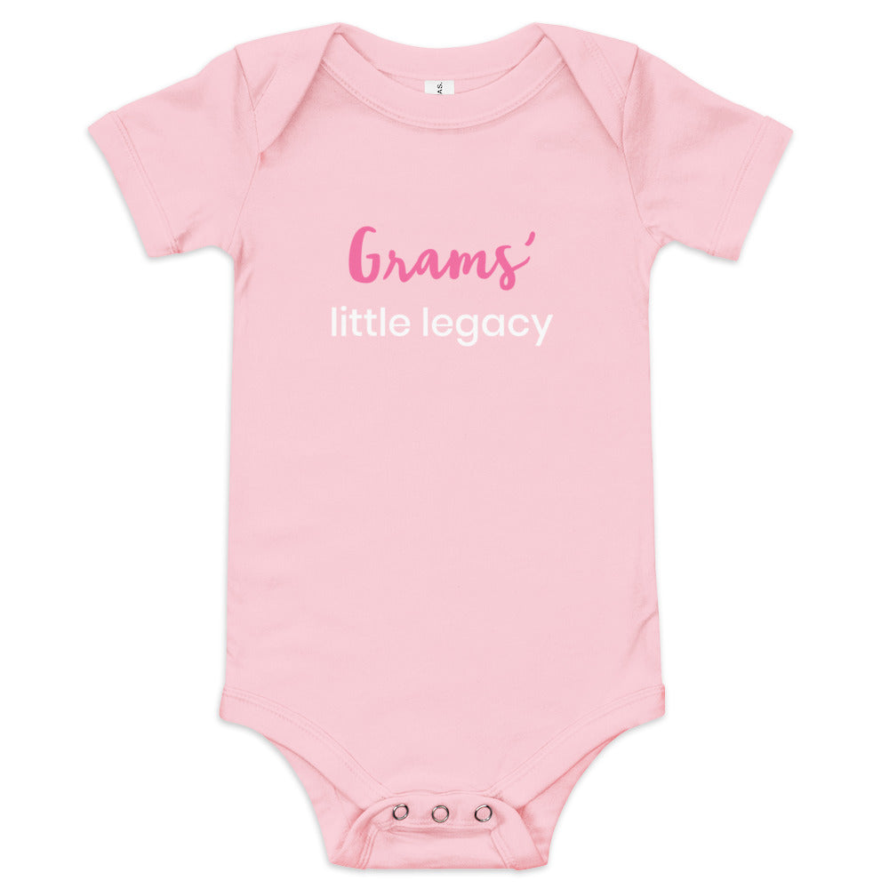 Grams' Little Legacy Baby Short Sleeve Bodysuit